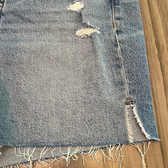 HIGH RISE STRAIGHT OLD NAVY JEAN SHORTS 12 - Picture 3 of 12